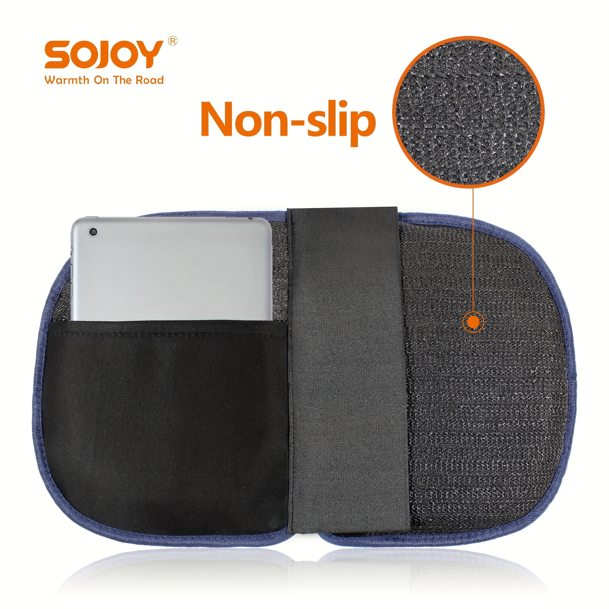 Sojoy iGelComfort 3 in 1 Foldable Gel Seat Cushion Featured with Memory Foam (A Must-Have Travel Cushion! Smart, Easy Travel