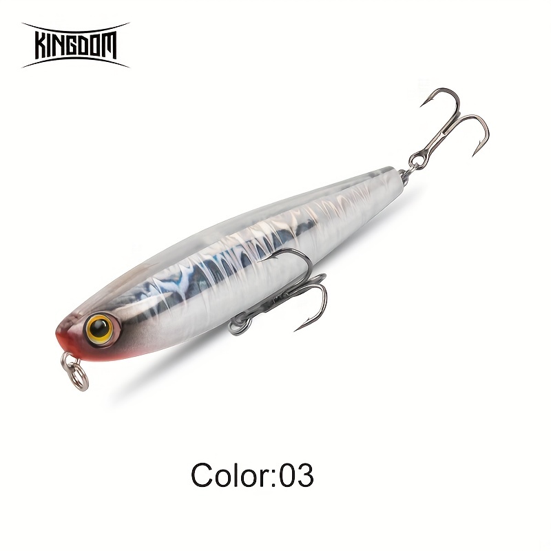Cheap Kingdom Sinking Floating Fishing Lures Pencil Hard Wobblers