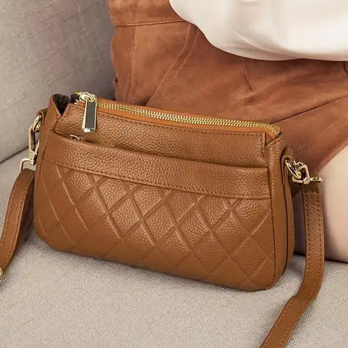 chanel small shoulder bag leather