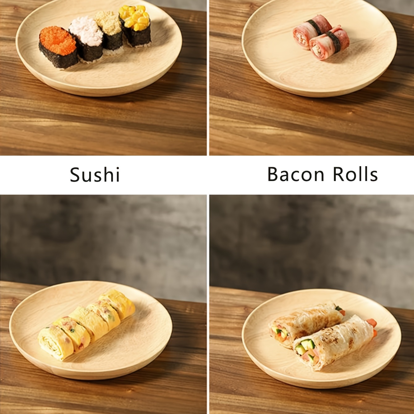 1pc 24cm*24cm Sushi Making Equipment, Bamboo Sushi Mat (9.44inch*9.44inch)