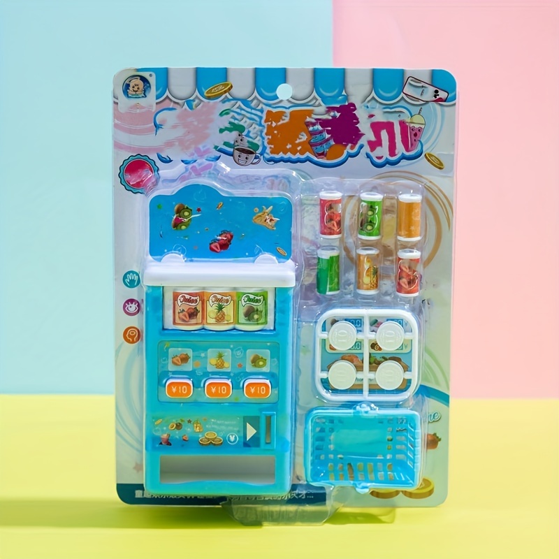 Creative Cartoon Food Vending Machine Series Stickers - Temu