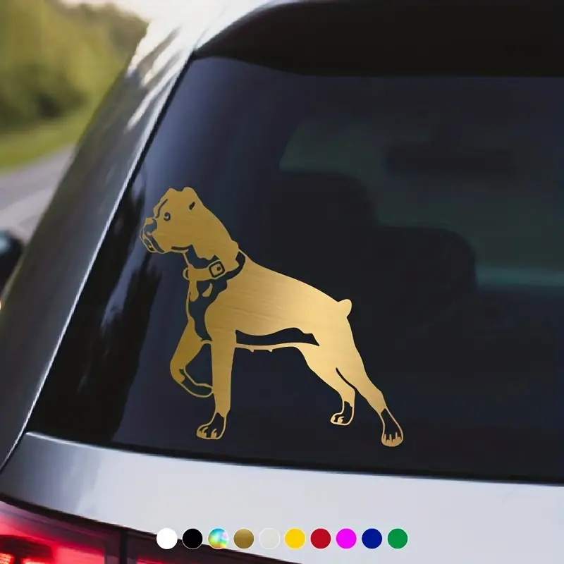 Boxer Hund Persönlichkeit Lustige Tier Auto Aufkleber - Temu