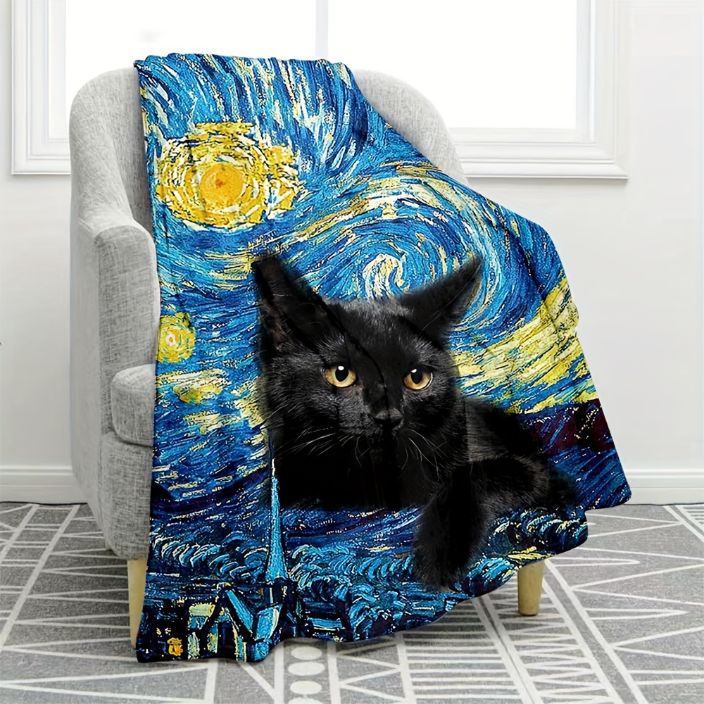 Cat Throw Blanket