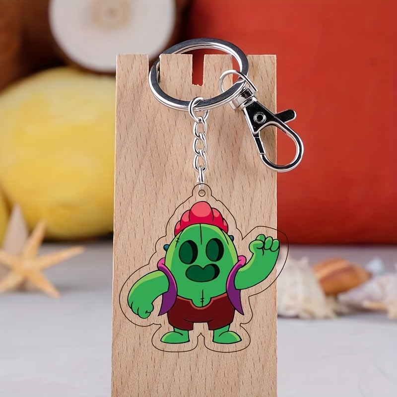 El Primo Brawl Stars Plush: El Brown Dolls Keychain