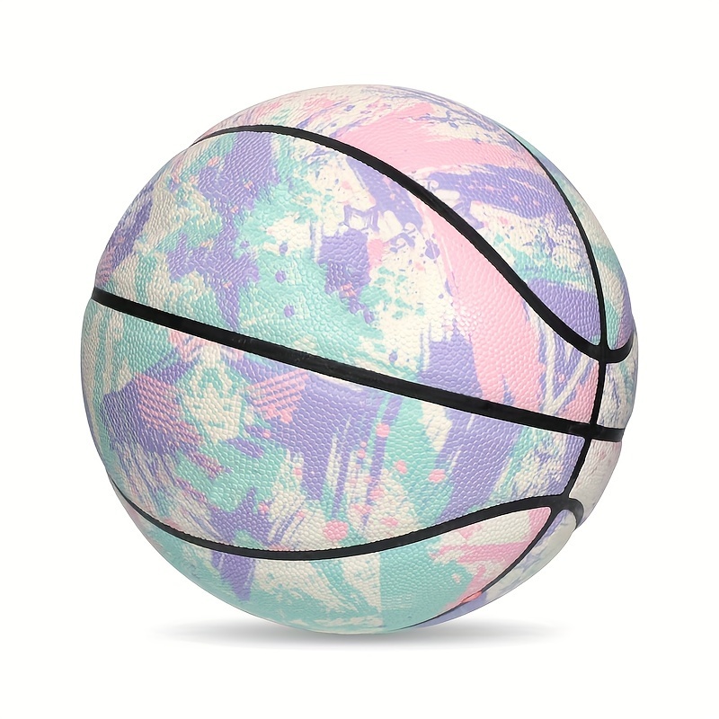 Glow in dark Basketball Size 7 Indoor/outdoor Pu Leather - Temu