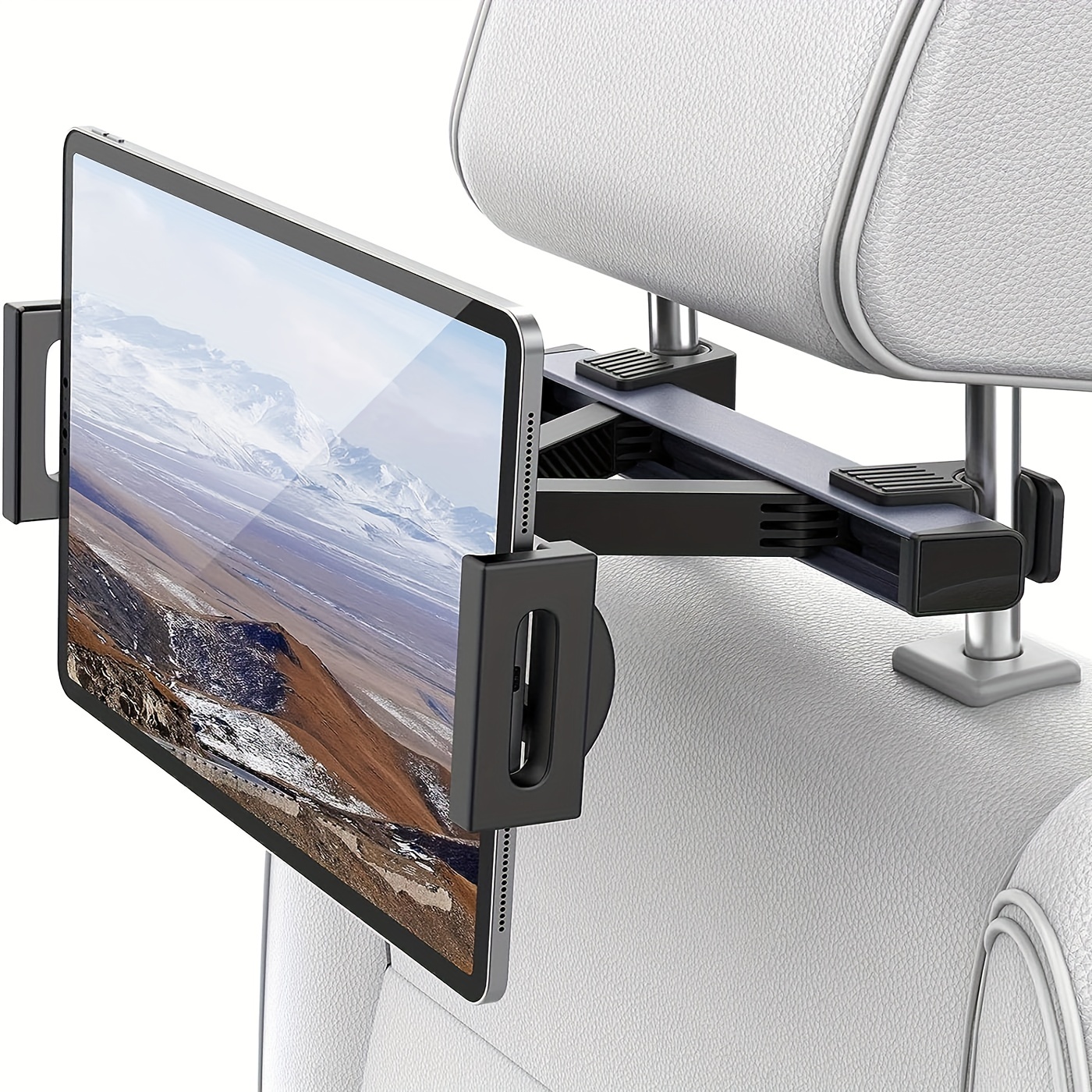 Support de téléphone mobile magnétique Crochet d'appui-tête arrière 360  degrés Rotation à 360 degrés Support d'ordinateur de tablette pour support  magnétique de téléphone portable