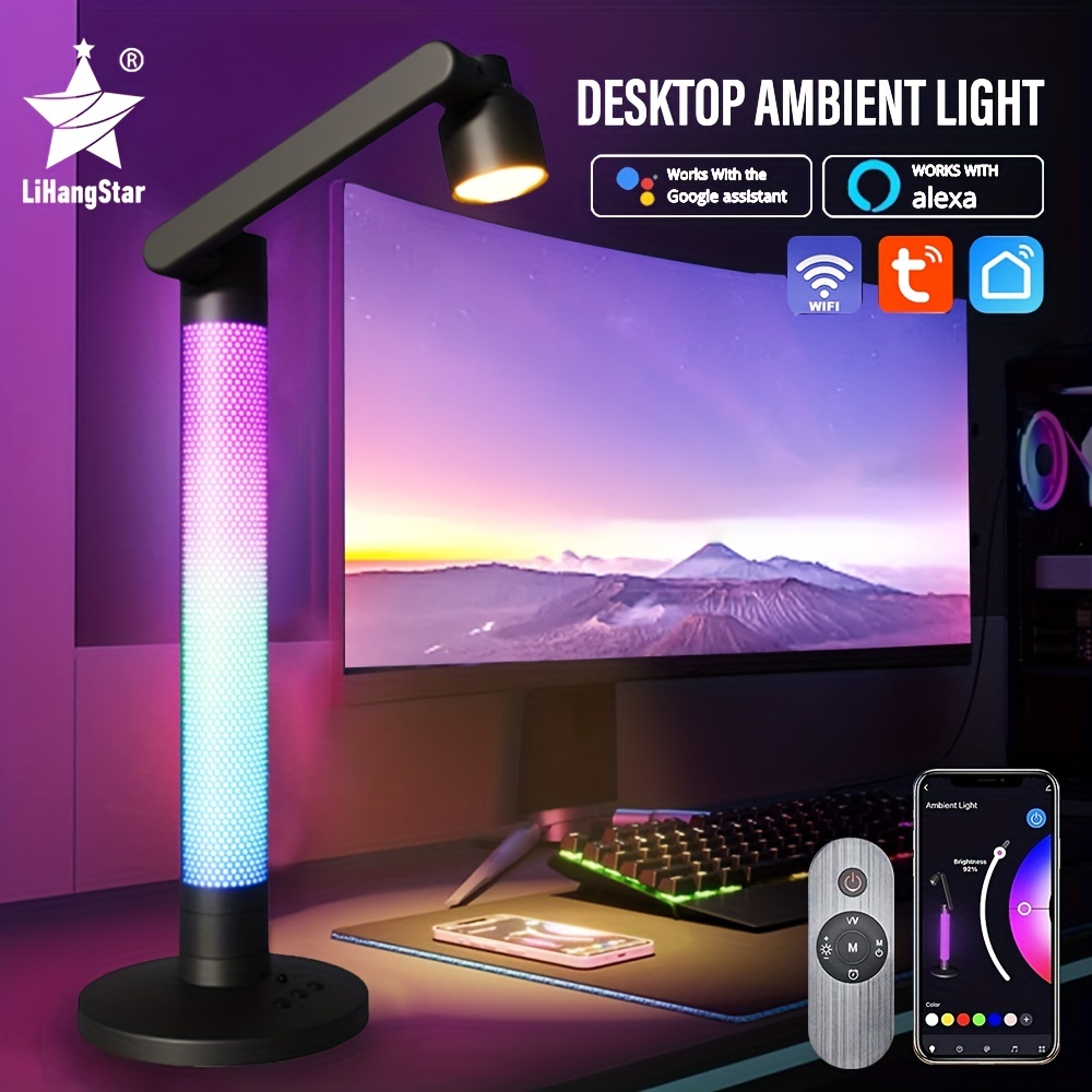 Dimmable Gaming Lamp with Multi-Modes and Music Sync - Level Up Your Gaming  Atmosphere 