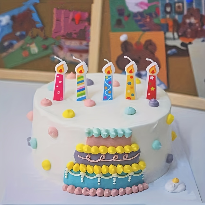 Vela roja de cumpleaños de 15 años, velas de número 15 años para decoración  de pastel, decoraciones de fiesta de niño o niña, suministros