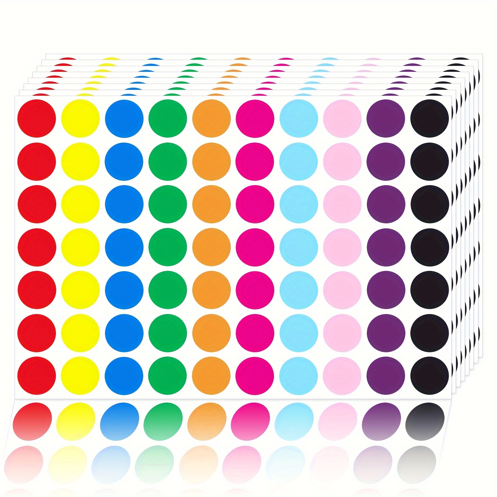 Mr. Pen- Color Coding Labels, 1008 Pcs, Assorted Colors, Dot Stickers, Round Stickers, Color Dots Stickers, Colored Sticker Dots, Dot Labels, Colored