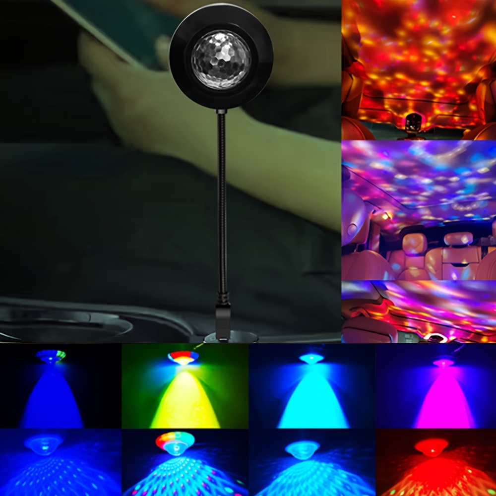 La rotation de la magie de l'ampoule LED colorées pour KTV