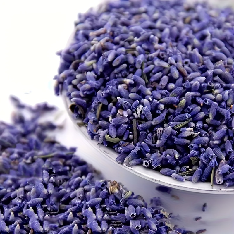 Dried Lavender Flowers - for Soap Making - Edible Lavender for Drinks &  Teas - for DIY Salve or to Make Lavender Sachets, Bath Salts (4 oz)