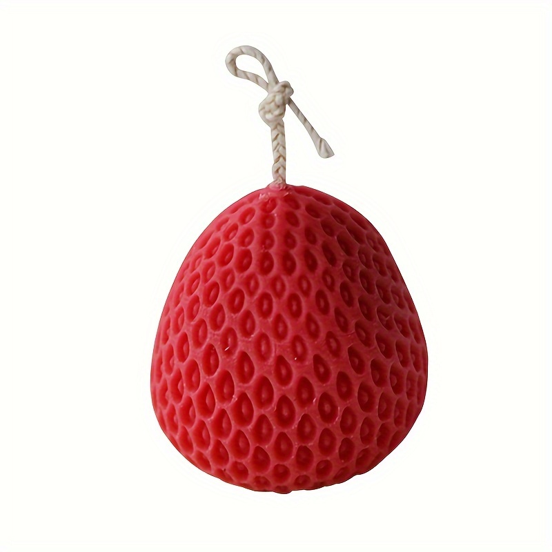 1pc DIY Big Strawberry Styling Candles Mold Tool Simulation