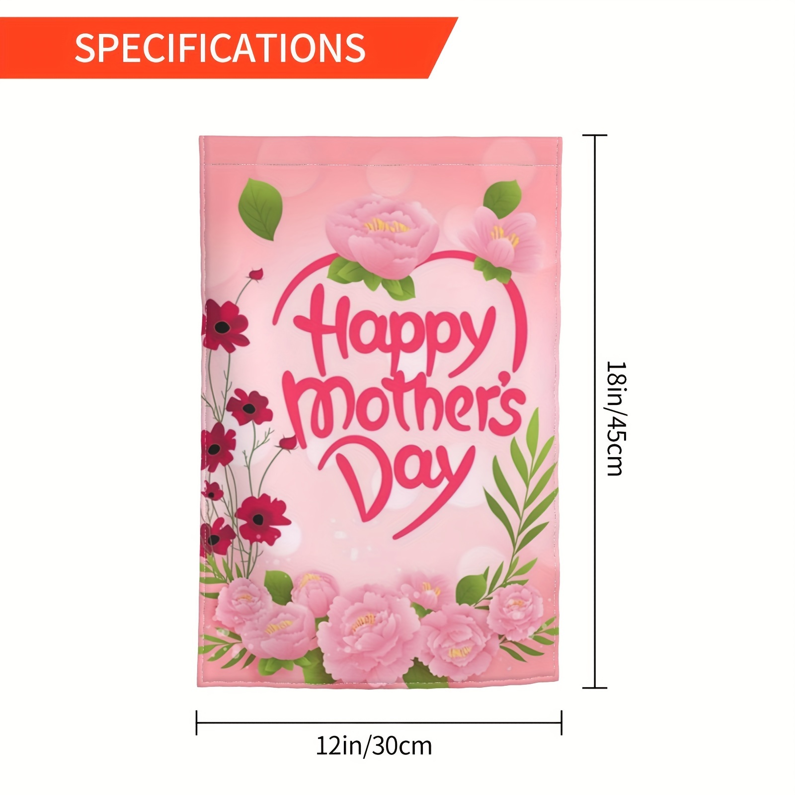 Happy Mother's Day Beautiful Garden Flags Double sided Flags - Temu ...