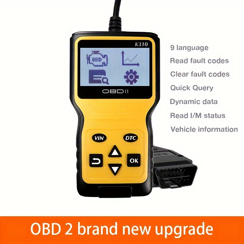 OBD2 Scanner Code Reader Tool: OBD Car Diagnostic Scan Tool - Auto Car  Engine Fault Code Reader for All OBDII Protocol Cars Since 1996 -  Compatible