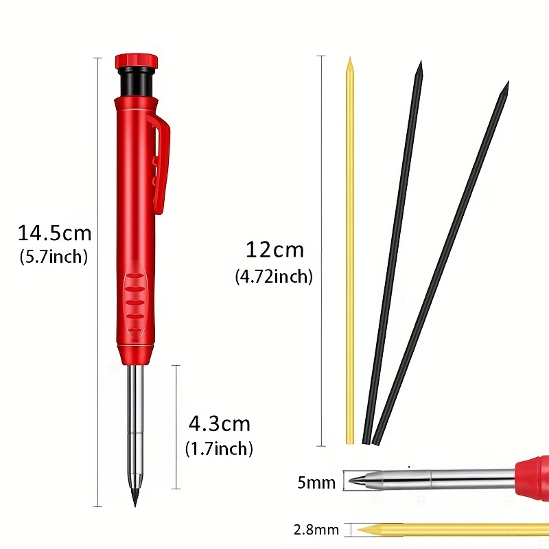 Mechanical Pencil Construction, Architect Mechanical Pencil