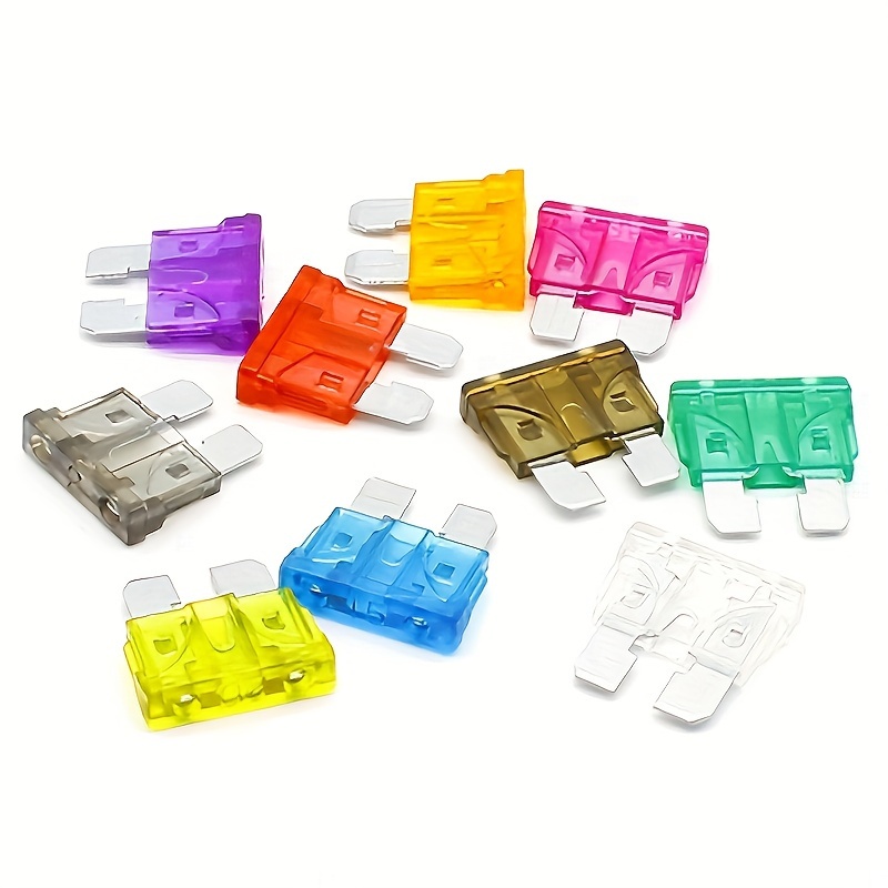 Kit D'assortiment De Fusibles De Voiture De Type Lames Mini Multicolores  Codés Par Couleurs, Contient 306 Pièces, Mode en ligne