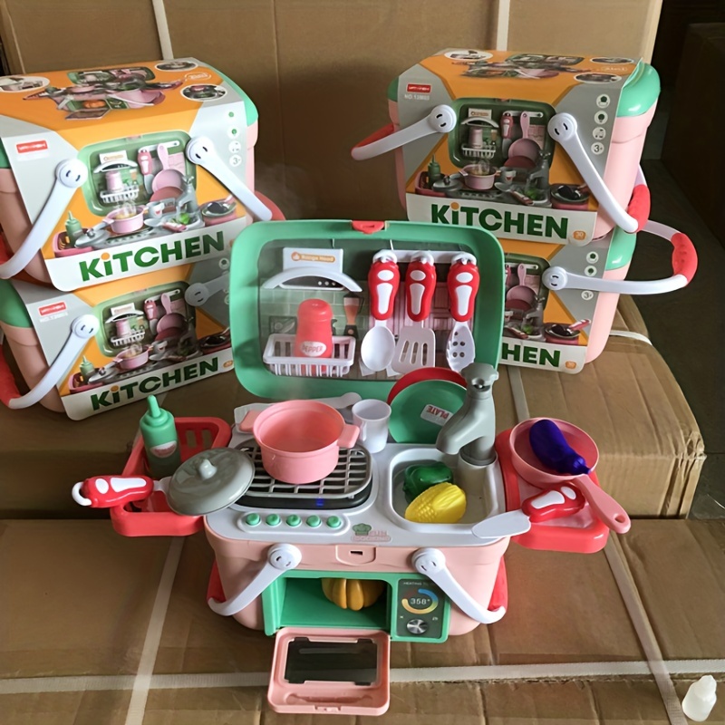 Kids Simulation Kitchen Play House Toy Set