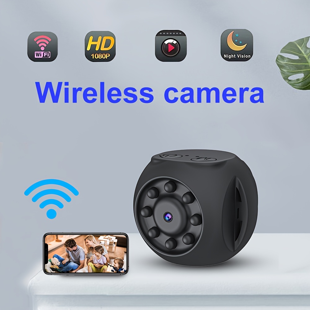 Camera Surveillance WiFi, Babyphone Camera Intérieure sans Fil FHD 1080P,  Vision Nocturne 360°,Détection de Mouvement,Audio Bidirectionnel,Camera  Bébé/Enfant/Chien Compatible Alexa&Google : : High-Tech