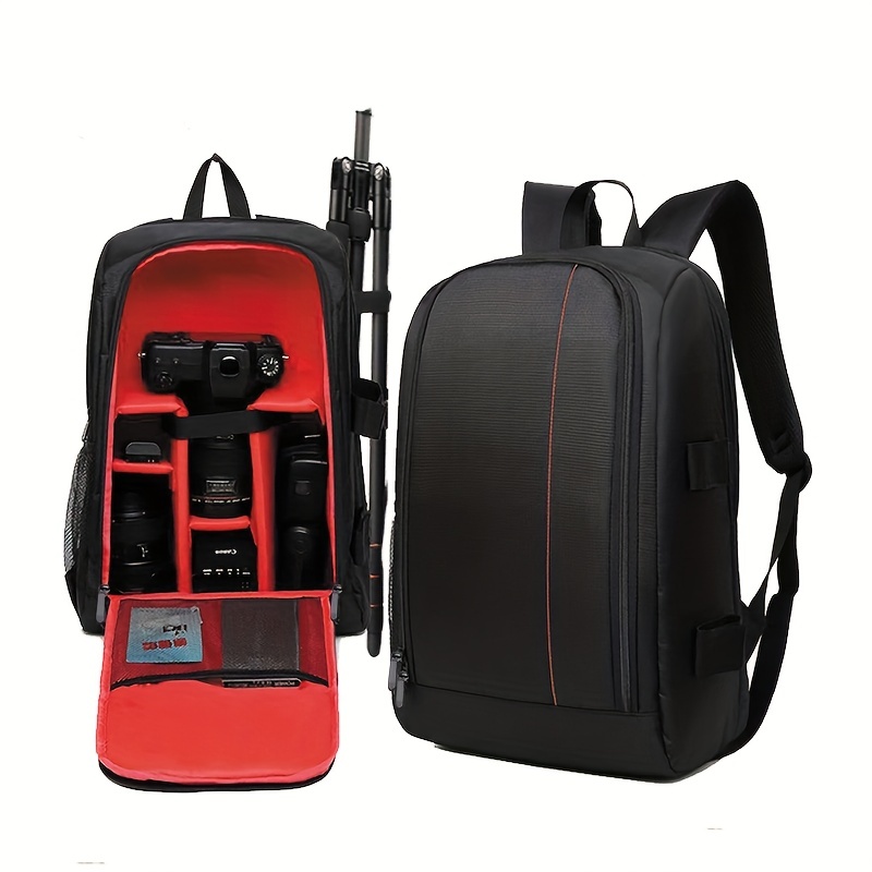 Professional Camera Photography Backpack Large Capacity - Temu