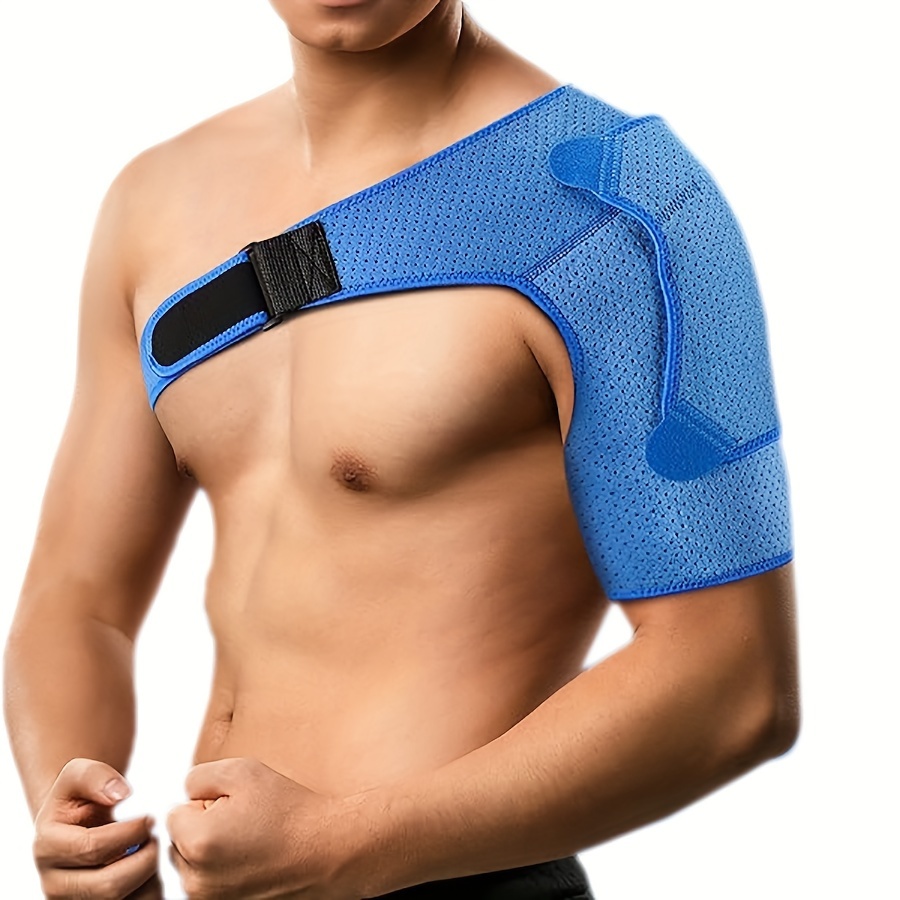 Shoulder Brace Support Compression Sleeve Torn Rotator Cuff AC Joint Pain  Wrap