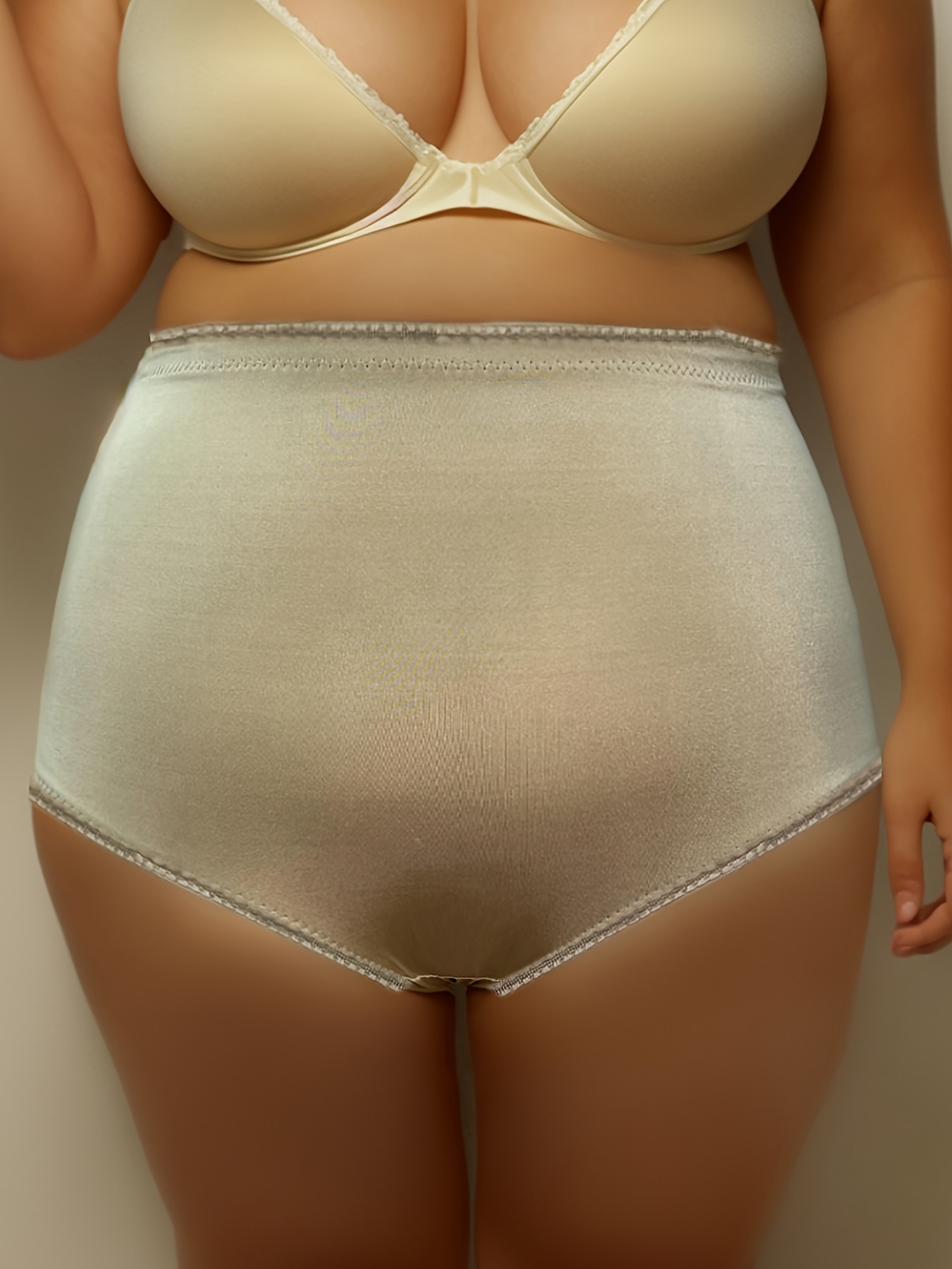 Women's Plus Seamless High Waisted Tummy Control Soft - Temu