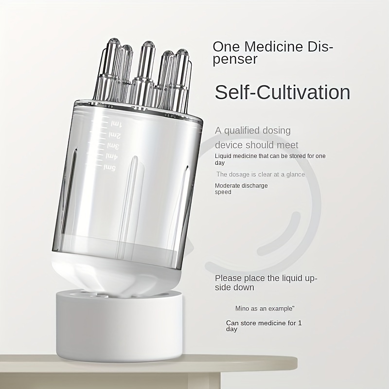Scalp Massager Comb with Applicator Bottle