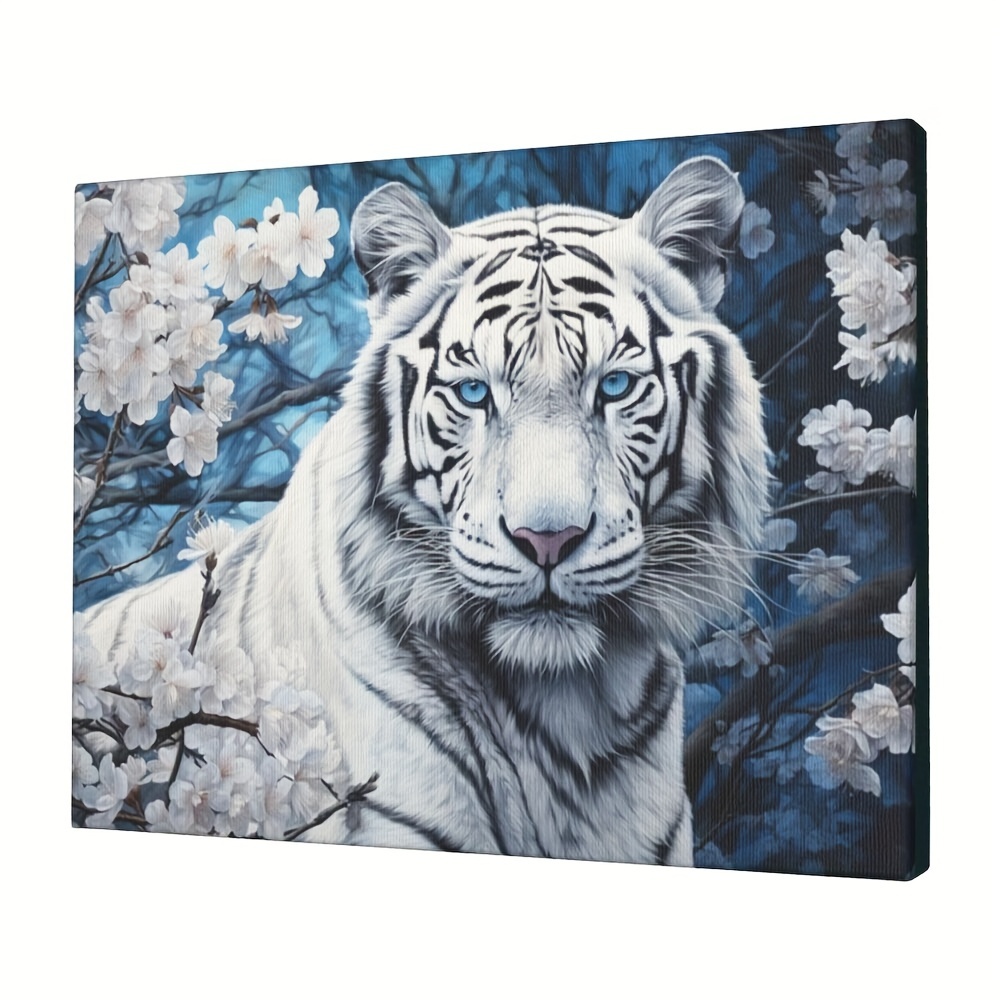 Set Di 5 Quadri Su Tela Tigre Feroce Pittura Stampe Su Tela Moderne Pittura  Yekkow HD Immagine Di Animali Da Parete La Decorazione Della Casa Della  Camera Da Letto Da 23,05 €