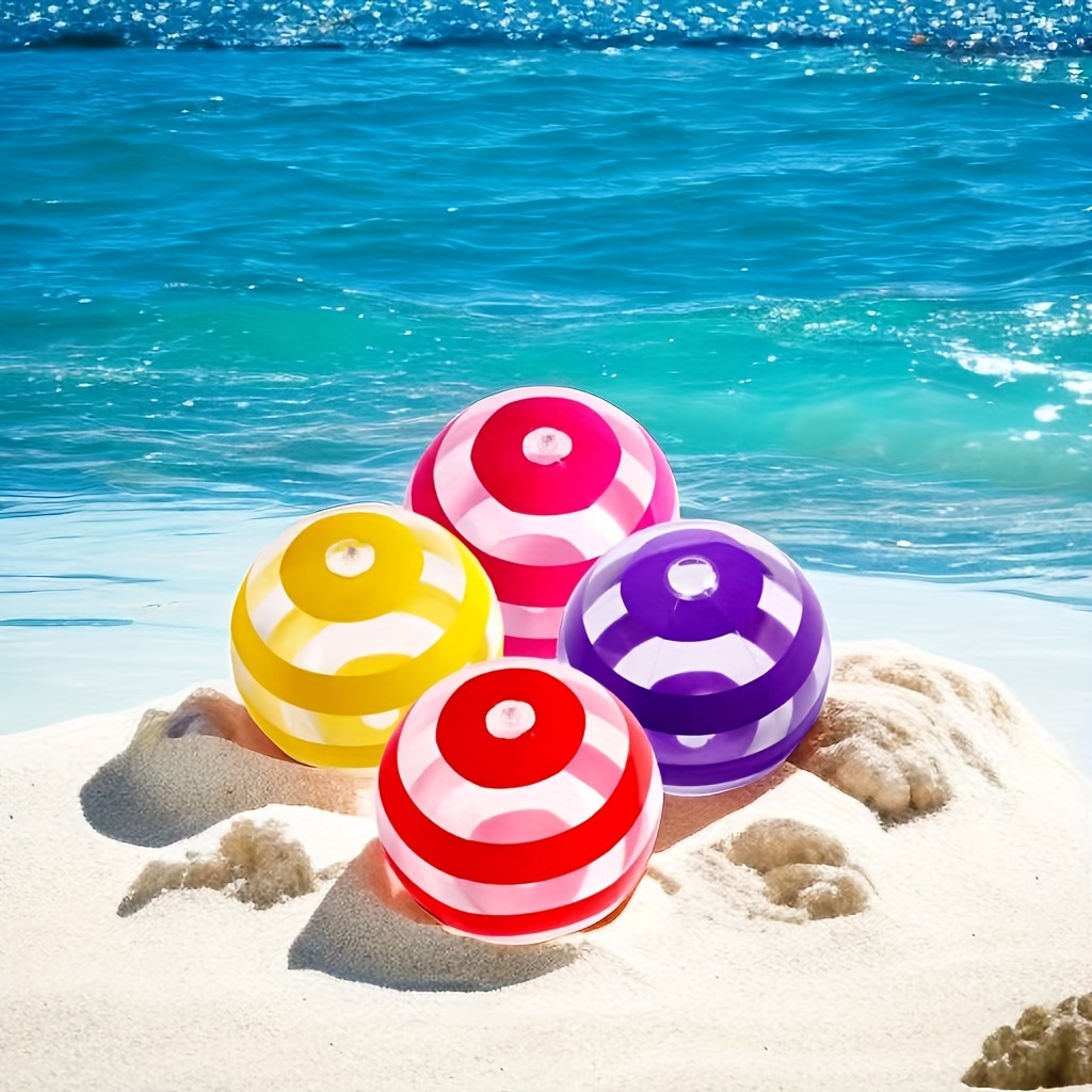 Ballon de plage d'été, jouets de piscine gonflables en PVC polyvalents pour  la