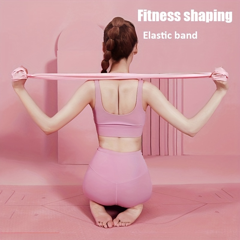 Yoga Pilates Resistance Bands Set: Get Fit Toned Elastic Arm - Temu