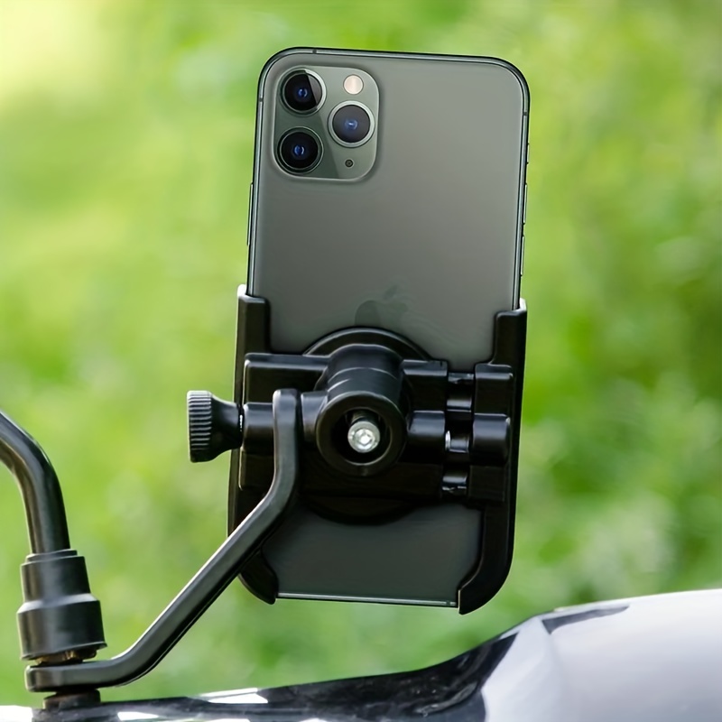 Moto antivibrante smorzatore supporto supporto quad-lock ciclismo telefono  rack