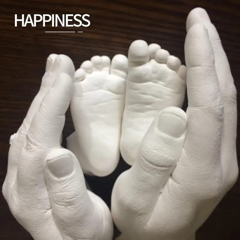 DIY 3D Hands Mold Couples Hands Casting Kit Souvenir Baby Kids