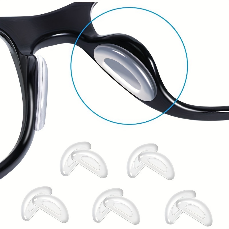 10 Pairs Brillen Nase Pads Silikon Gläser Nase pad für Brillen, Lesebrille