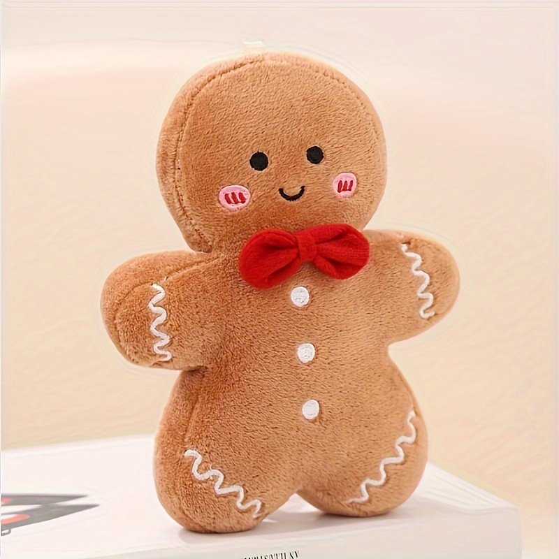 gingerbread man plush toy