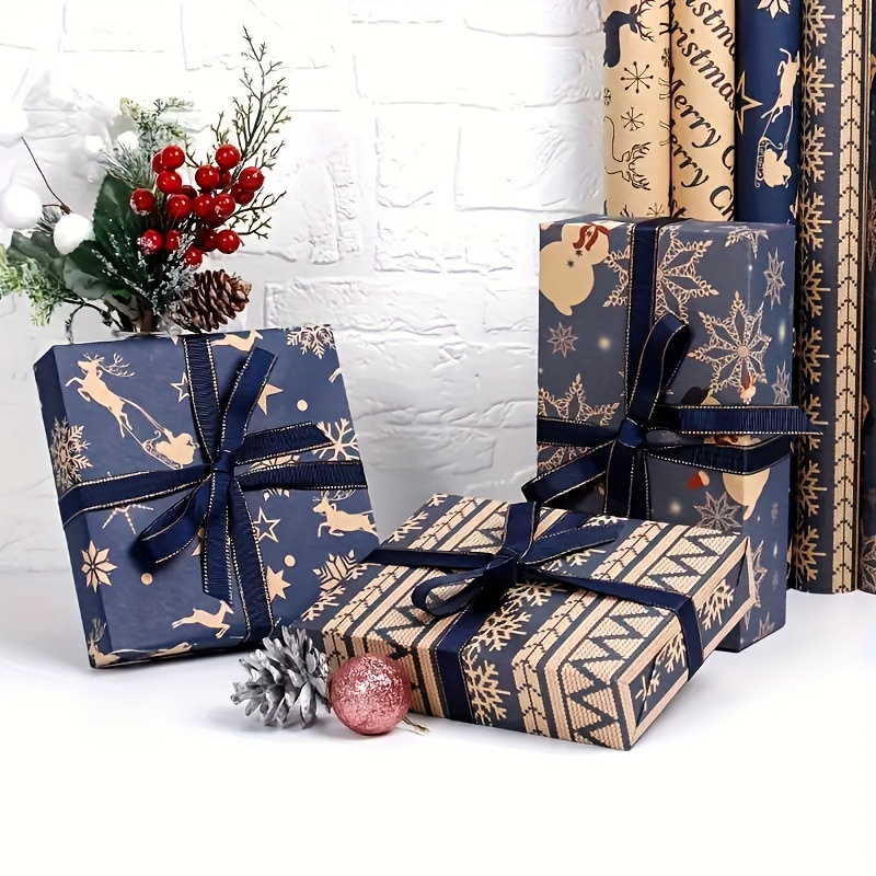 Christmas Wrapping Paper Christmas Gift Gift Decoration - Temu