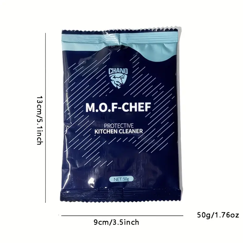2023 NEW Heavy Duty Degreaser Cleaner,mof Chef Protective Kitchen Cleaner  Powder,Mof Chef Protective Kitchen Cleaner,Mof Chef Protective Kitchen  Cleaner (3pcs)