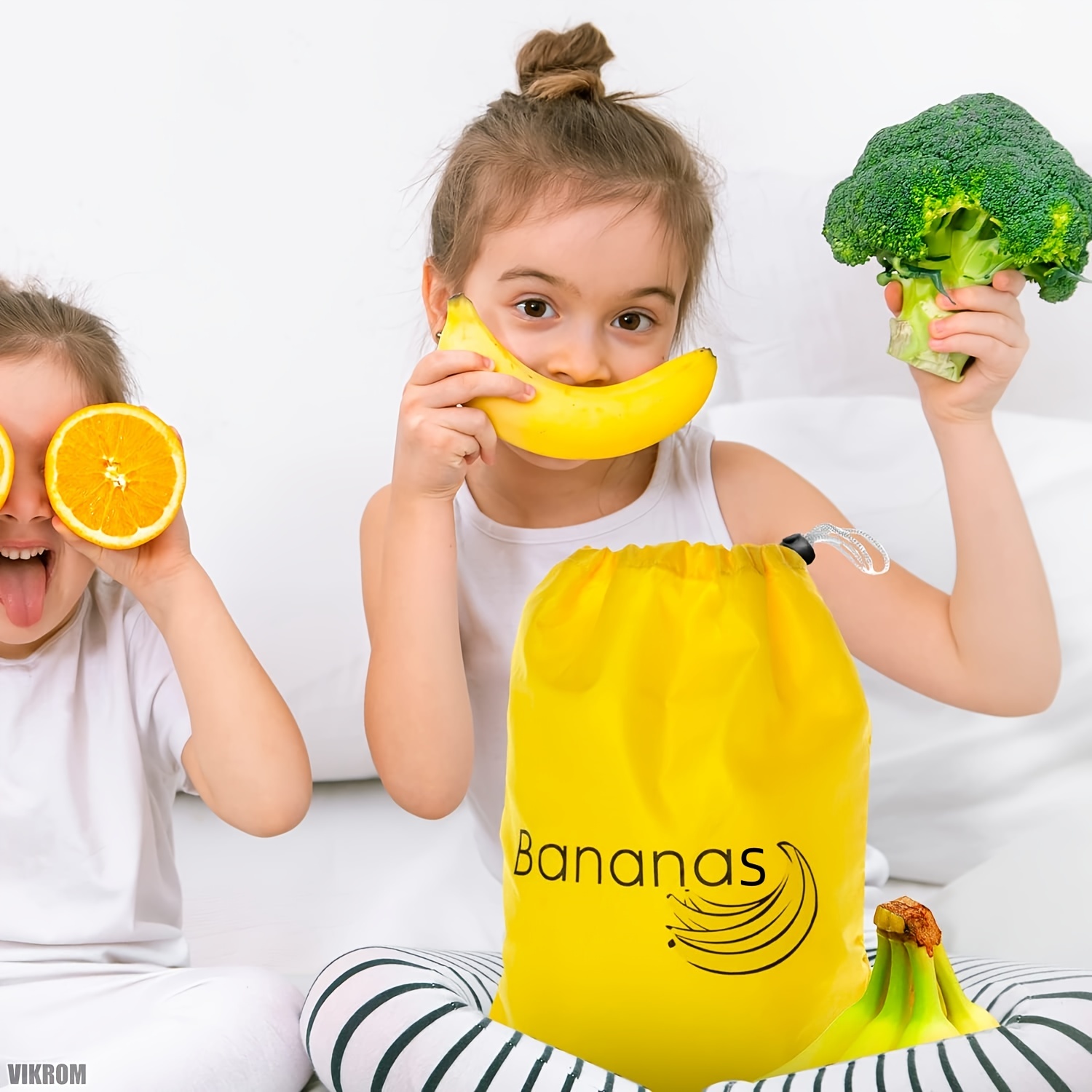 1/2pcs Sacs De Rangement Pour Bananes Jaunes, Pour Prévenir Le Mûrissement,  Sac De Conservation De