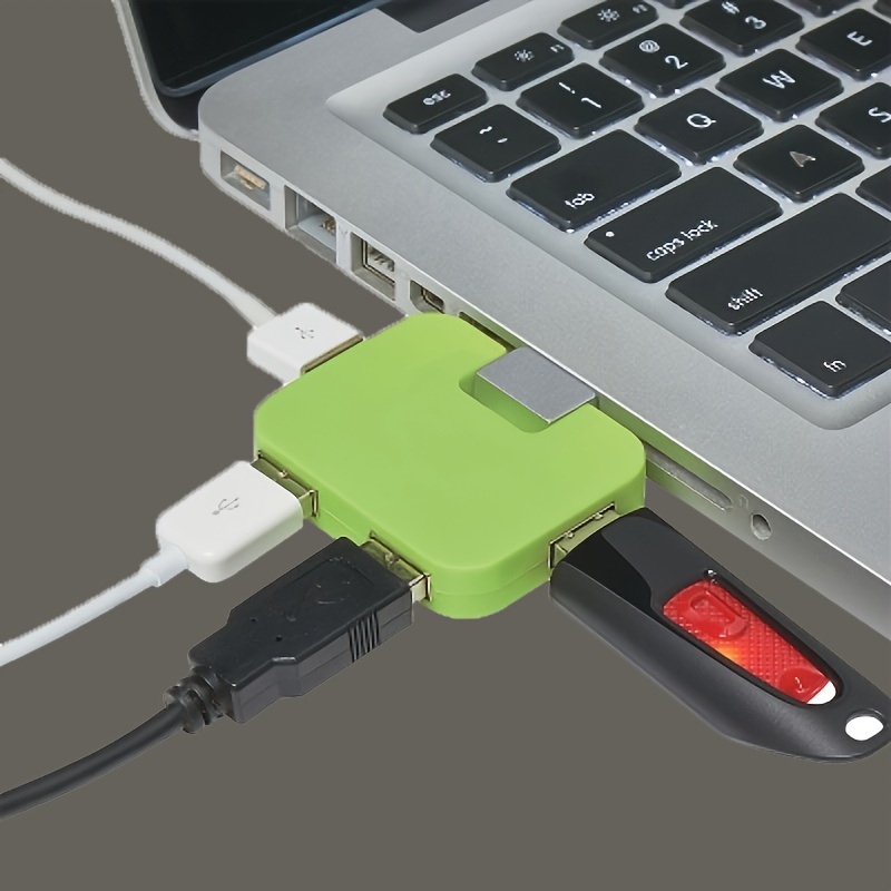 Hub USB 3.0 tipo С de alta velocidad - Divisor USB para laptop, MacBook,  Xbox, unidad flash, disco duro, impresora, cámara, teclado, extensor de