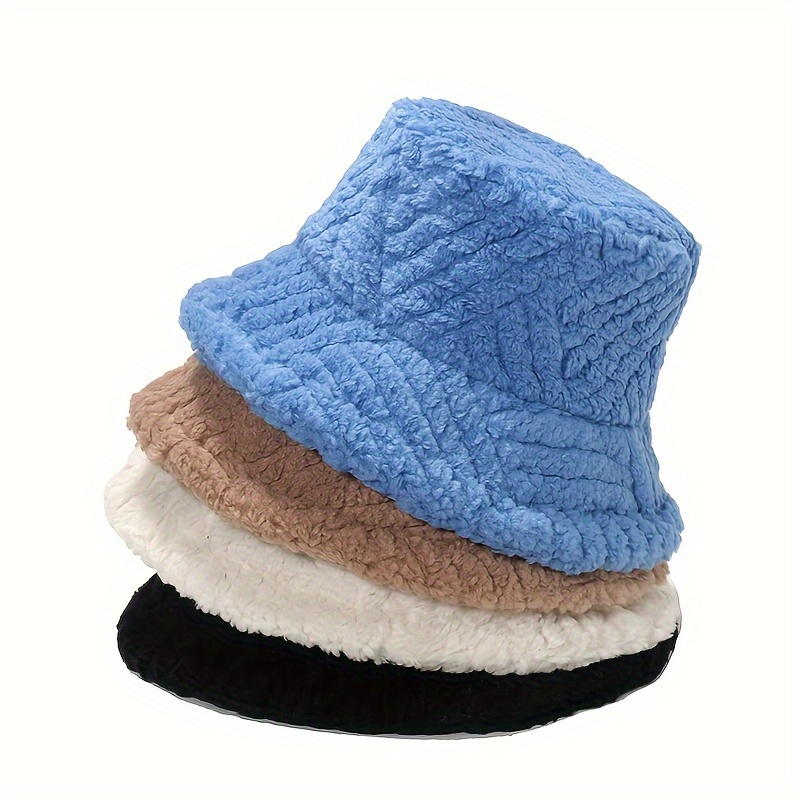 1pc Vintage Fisherman Hat For Women, Autumn/winter, Casual Knitted