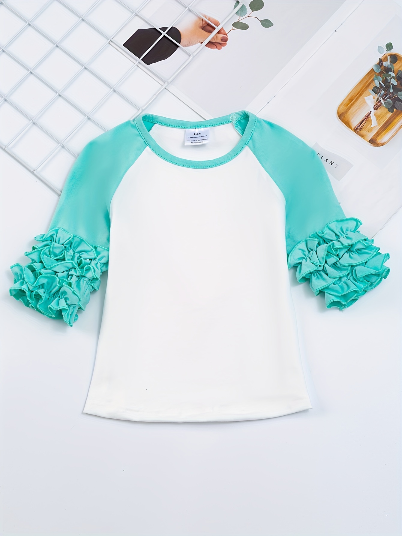 ruffle raglan shirts