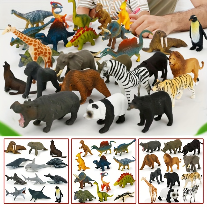 Juguetes De Animales Del Zoologico - Temu