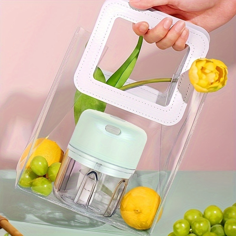 Electric Mini Food Chopper Rechargable Small Food Processor For Garlic  Puree Onion Herb Veggie Ginger Fruit Blender