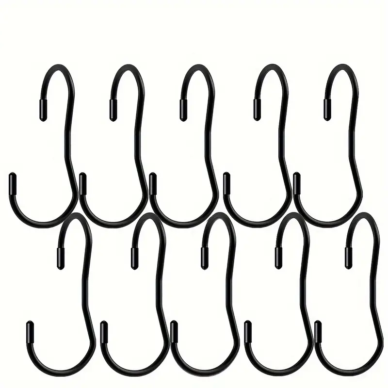 Large S hooks Heavy Duty S shaped Hooks Non slip Vinyl - Temu