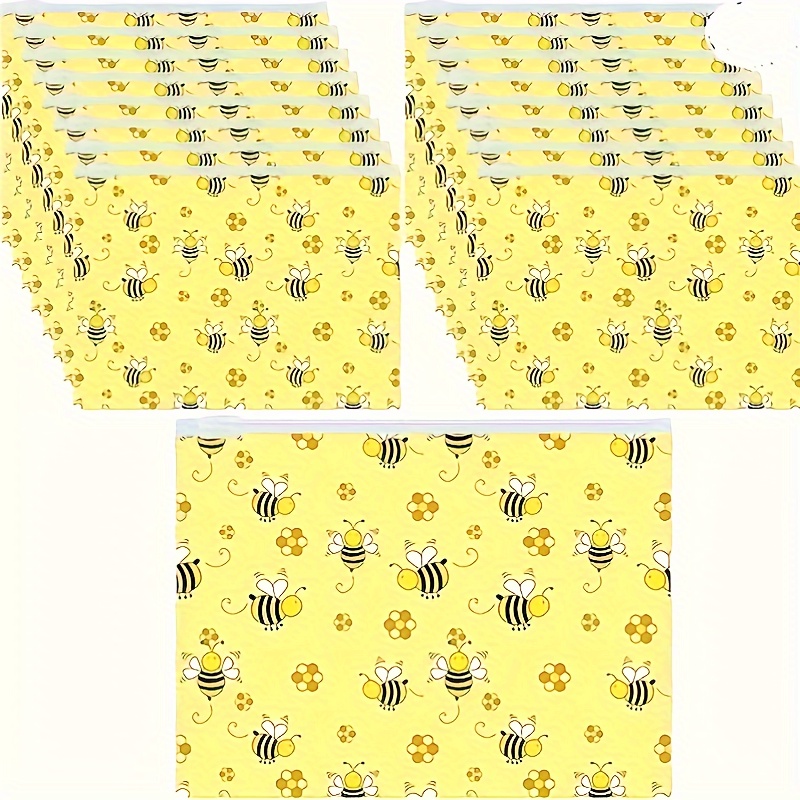 30 Unidades Bolsas Dulces Abeja Bolsas Plástico Transparente - Temu