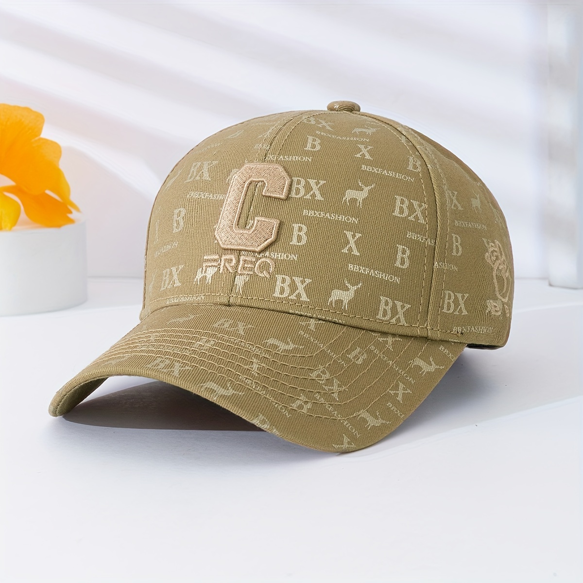 C Letter Embroidery Baseball Trendy Lightweight Couple Dad Hat Adjustable  Golf Sun Hats For Women & Men - Temu Bahrain