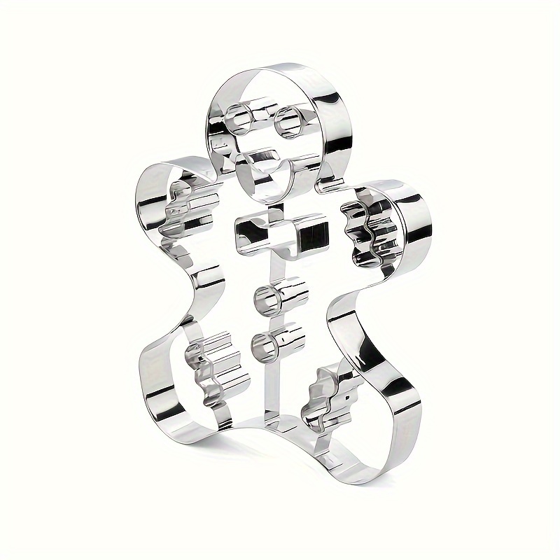 Buy Stainless Steel Ginger Bread Gingerbread Man Cookie Biscuit Icing  Pastries Pastry Cutter Baking Mould Cutters Cutter Ideal for Parties & Mor  Online in India 