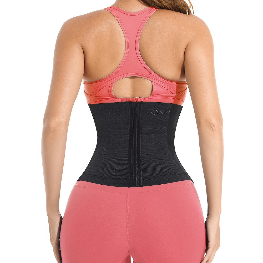 Modelador de cintura para mulheres com gordura abdominal inferior,  modelador de cintura para mulheres ajustável e antiderrapante, aparador de  cintura