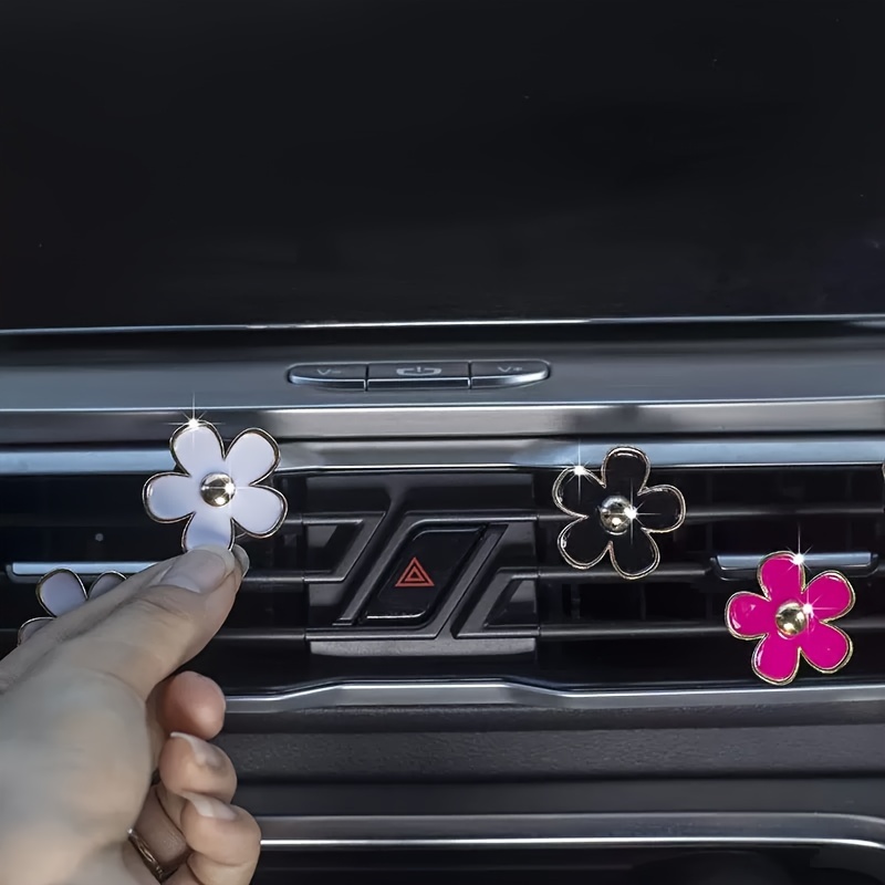 Daisy Flower Air Vent Clip Air Conditioning Outlet Clip Car - Temu Bahrain