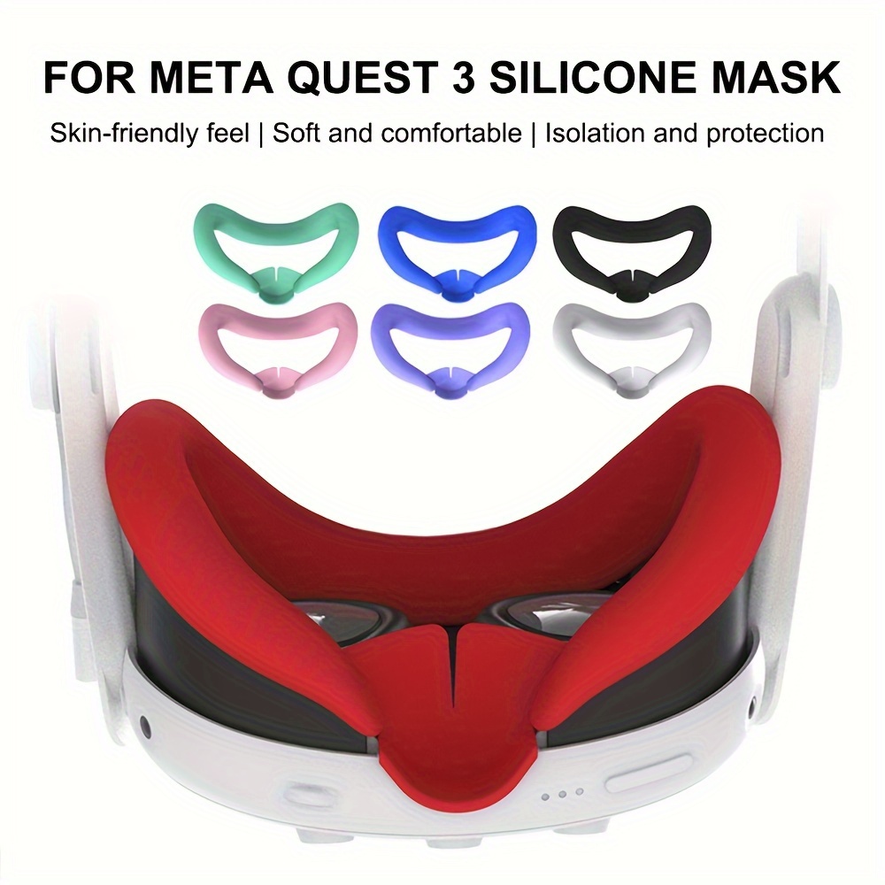 Silicone Protective Cover Shell Case For Meta Quest 3 VR Headset