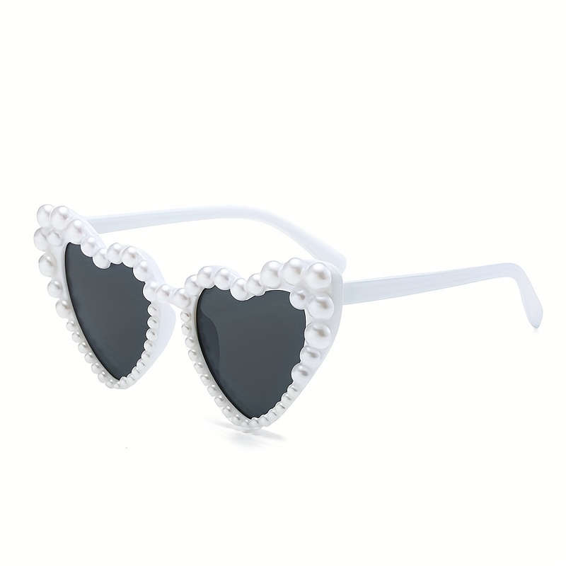 

Faux Pearl Y2k Heart Fashion For Women Men Love Peach Summer Party Favors Decorative Glasses Fashion Glasses