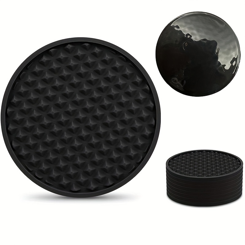 Coasters For Drinks, Premium Pu Leather Coaster With Holder, Waterproof,  Heat Resistant Drink Coaster-protect Table From Stains, Water Rings And  Damage, Housewarming - Temu